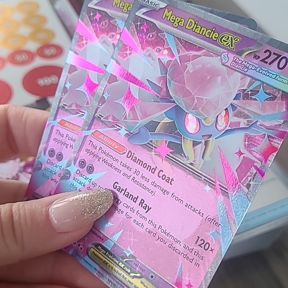 Pokemon Mega Diancie Battle Deck NO PROMO OR COIN - Picture 3 of 6